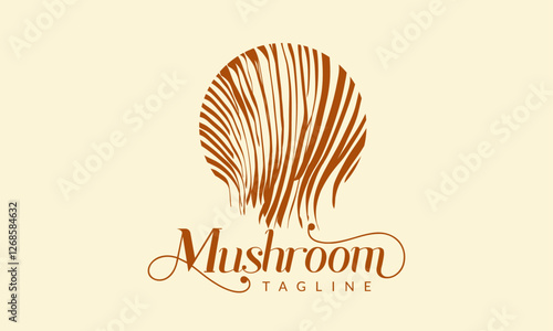 Premium Mushroom Logo Design, High End Mushroom Logo, Unique mushroom, Organic Farm Logo, Mushroom Company Logo symbol, icon, vector, idea, creative, organic food oysters for agricultural products