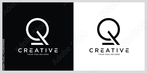 Letter Q Logo Vector. Q Initial Logo Design