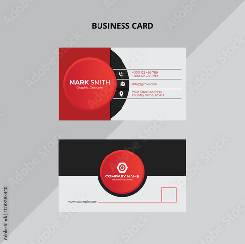 Creative Custom Business Card Design, Modern Business Card Design