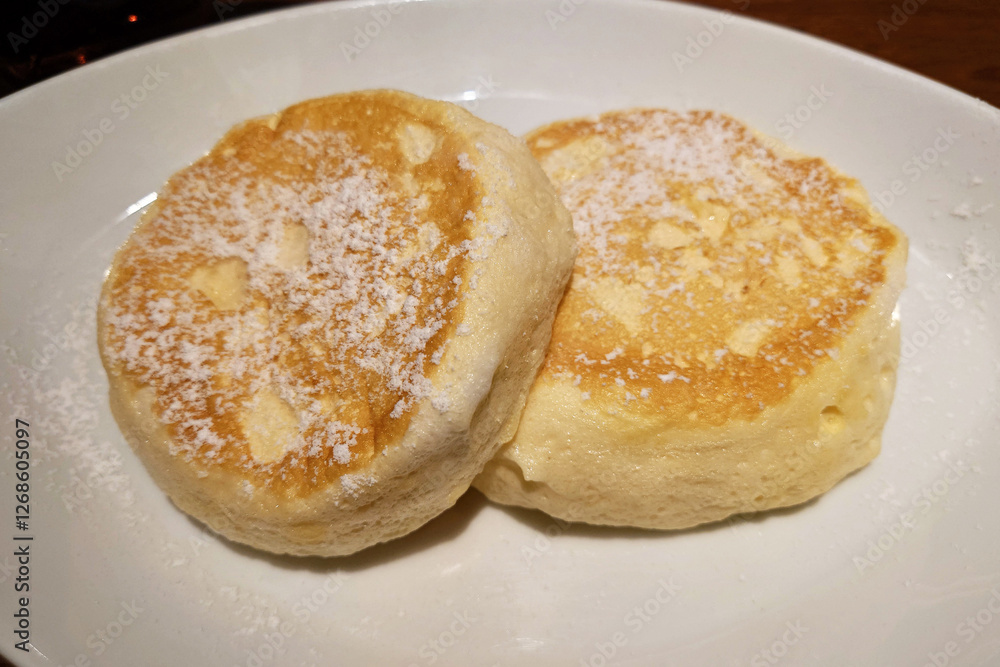 ふわふわのパンケーキ