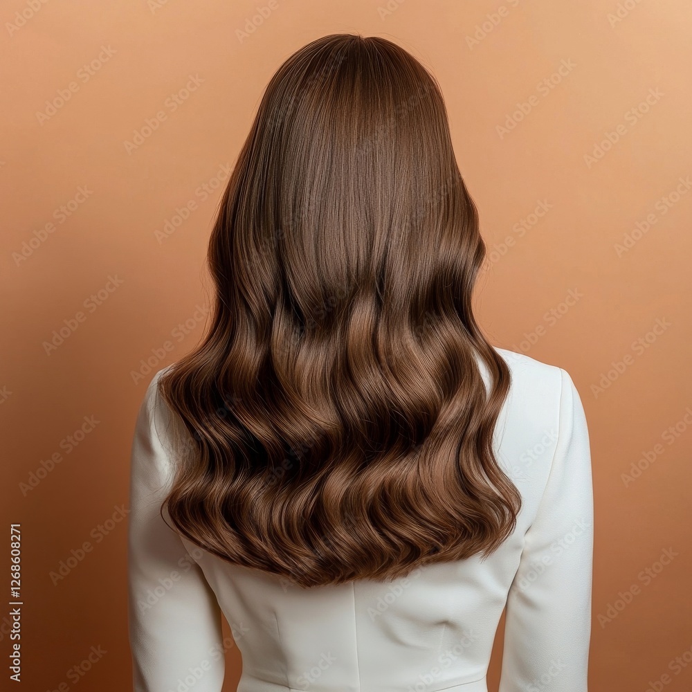 Fototapeta premium long hair style