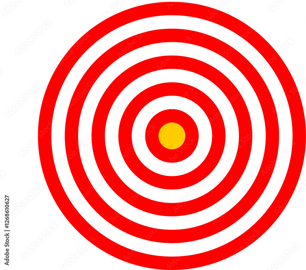 Blank dartboard vector without darts Blank dartboard vector without darts