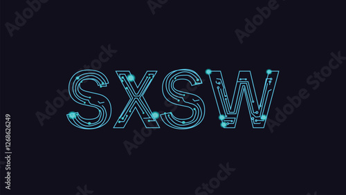 SXSW Festival Neon Logo