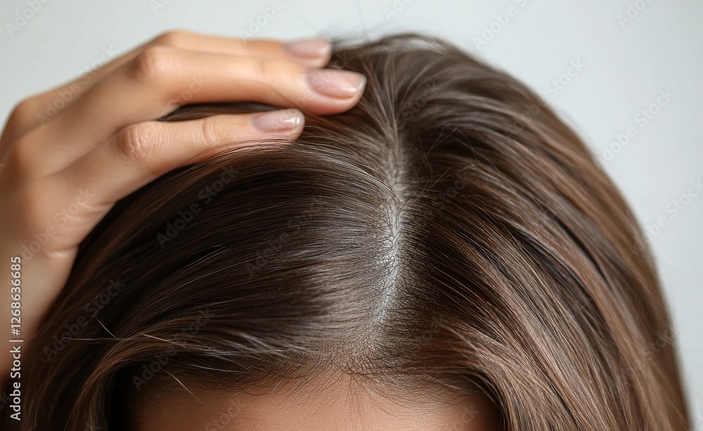 Obraz premium woman with long hair