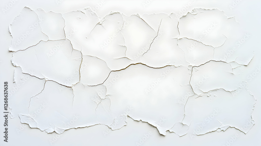 White Cracked Texture Background White Cracked Texture Background