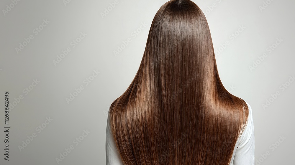 Fototapeta premium woman with long hair
