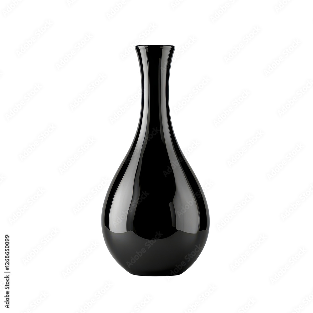 Elegant Black Ceramic Vase with Modern Design for Home Decor, Contemporary Style, Minimalist Aesthetic, Ideal for Flowers and Table Centerpiece Elegant Black Ceramic Vase with Modern Design for Home Decor, Contemporary Style, Minimalist Aesthetic, Ideal for Flowers and Table Centerpiece