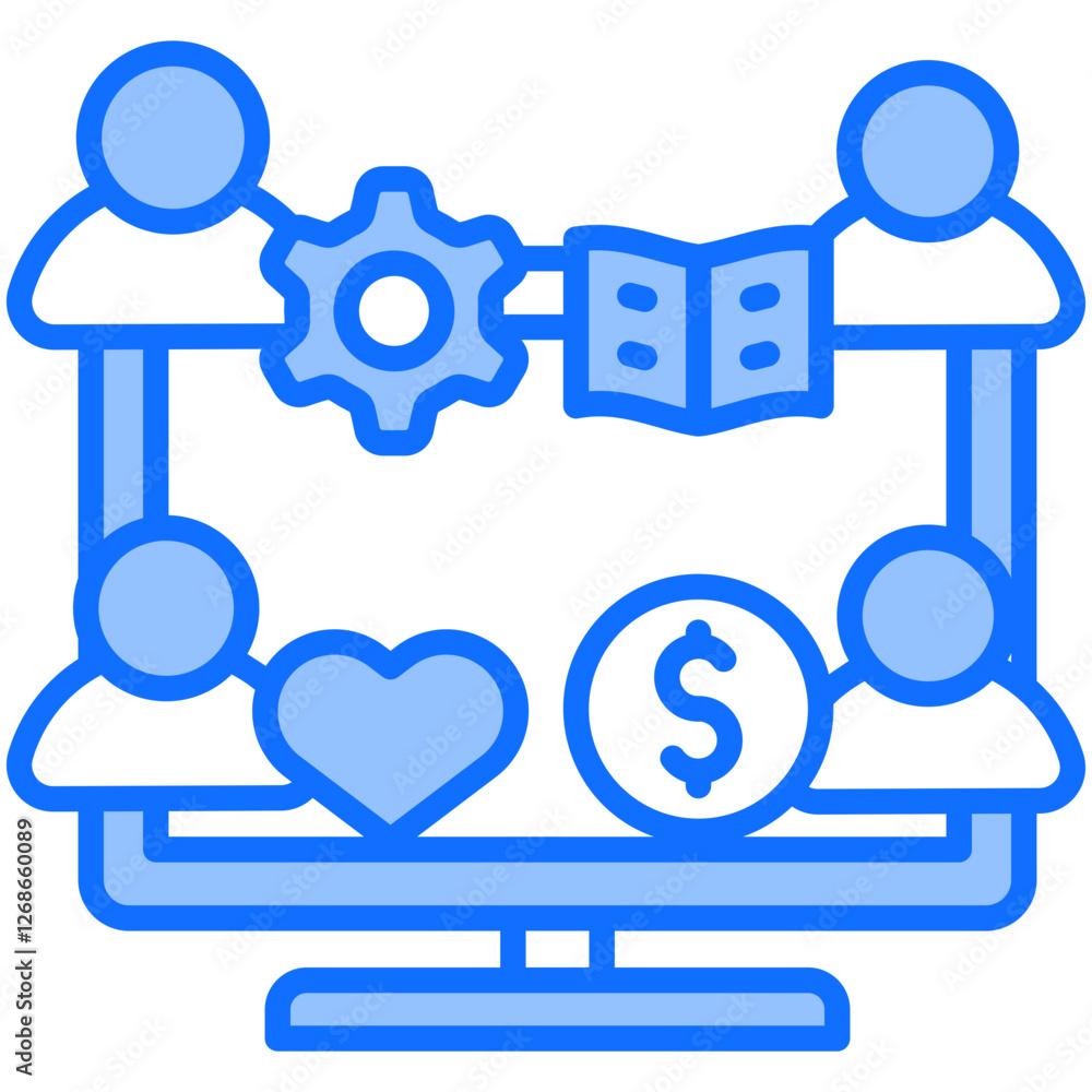 Obraz premium cross functional