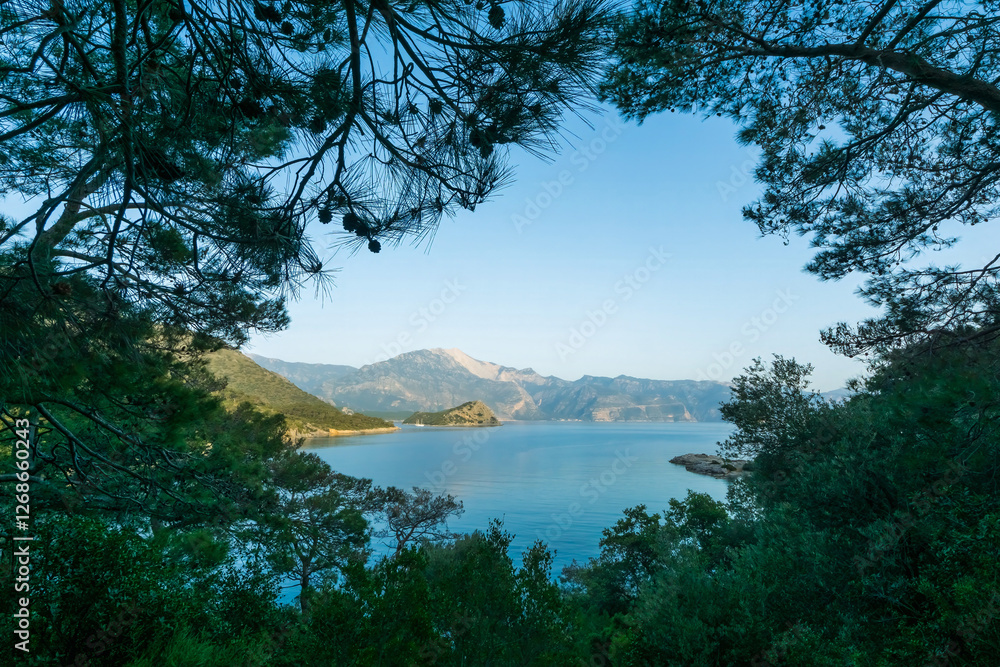 Aegean seaside near Fethiye, Turkey