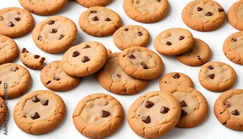 cookies isolated on white background