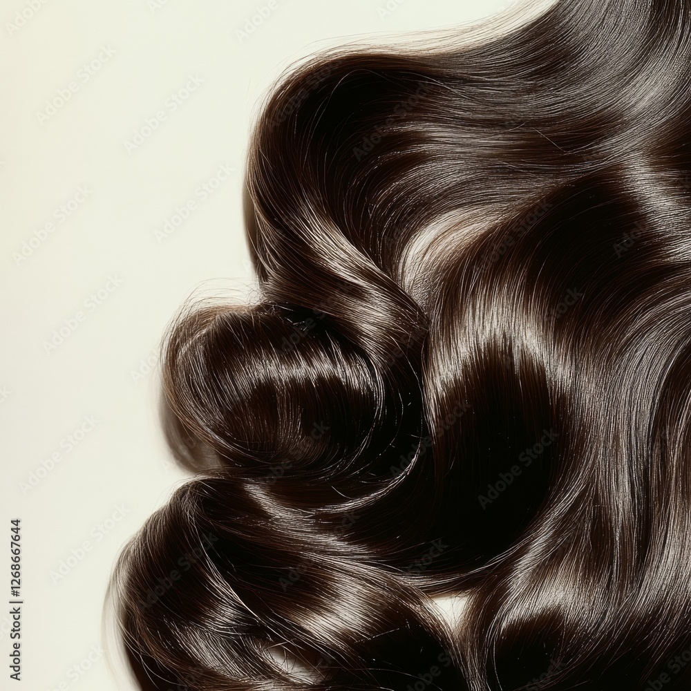 Fototapeta premium long hair style