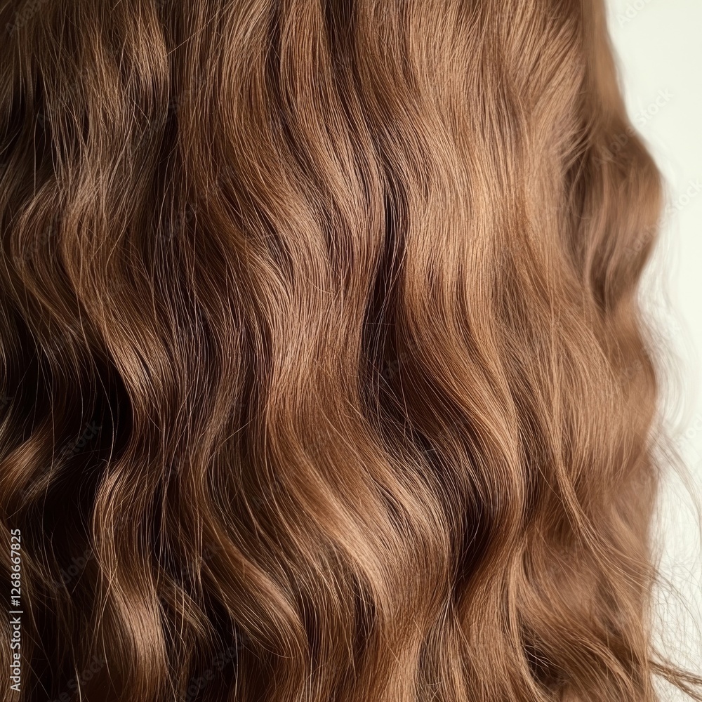 Fototapeta premium long brown hair