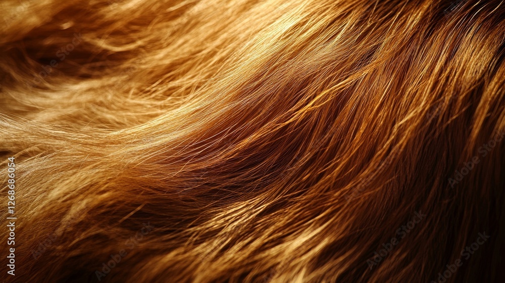 Fototapeta premium red hair background
