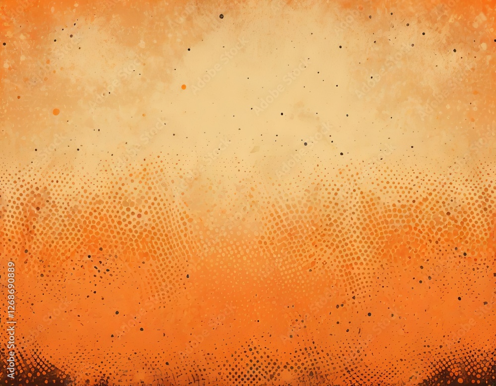 grunge textured background with halftone and gradient effects orange grunge textured background with halftone and gradient effects orange