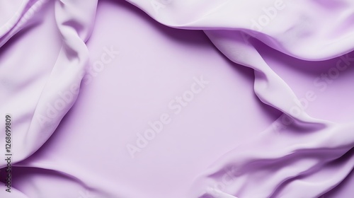 Wallpaper Mural Lavender Fabric Draped Softly Creating a Blank Space Torontodigital.ca