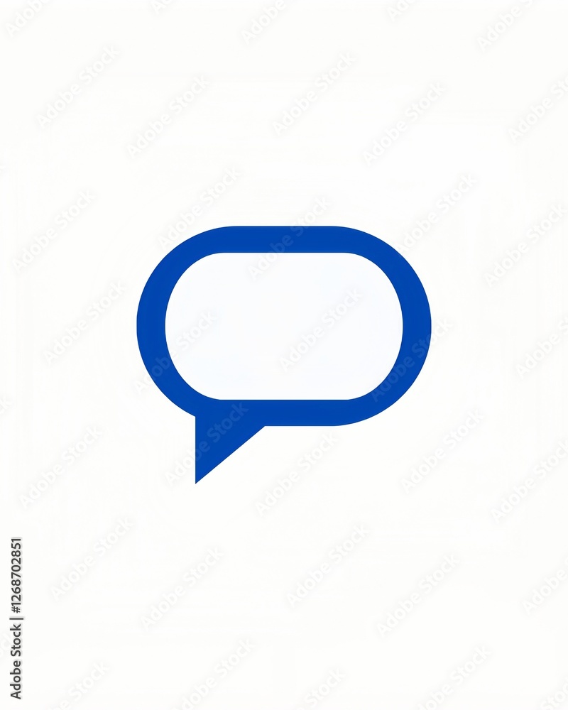Chat vector icon. Talk bubble speech icon. Blank empty bubbles vector design elements. Chat vector icon. Talk bubble speech icon. Blank empty bubbles vector design elements.