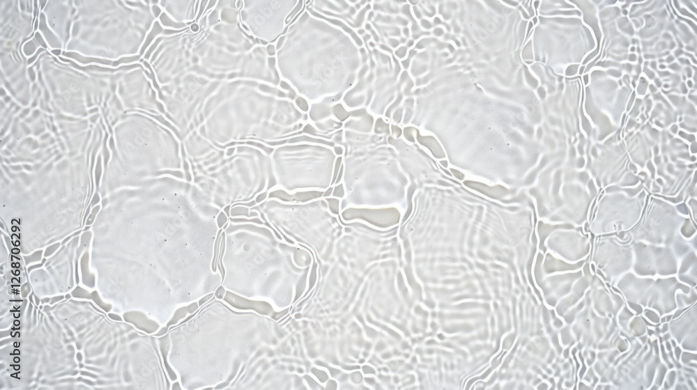 Clear Water Surface Texture with Ripples and Splashes - Abstract Summer Banner Background with Water Waves Overlay and Copy Space for Cosmetic Moisturizer, Micellar Toner, and Emulsion Clear Water Surface Texture with Ripples and Splashes - Abstract Summer Banner Background with Water Waves Overlay and Copy Space for Cosmetic Moisturizer, Micellar Toner, and Emulsion