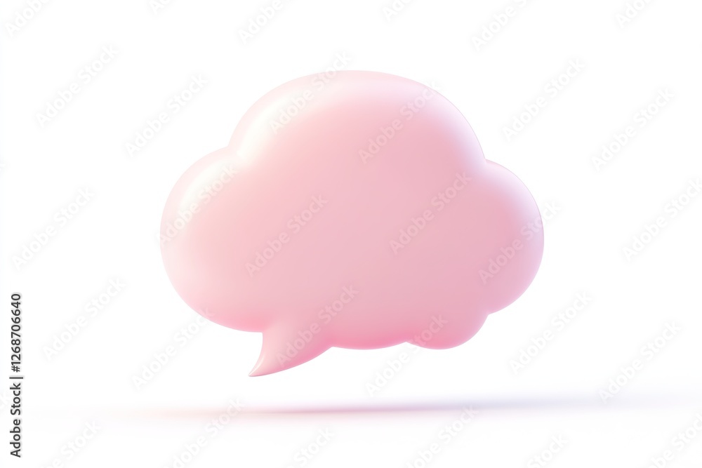 A pink speech bubble with yellow and orange pills scattered around it, with ample copy space for text. A pink speech bubble with yellow and orange pills scattered around it, with ample copy space for text.