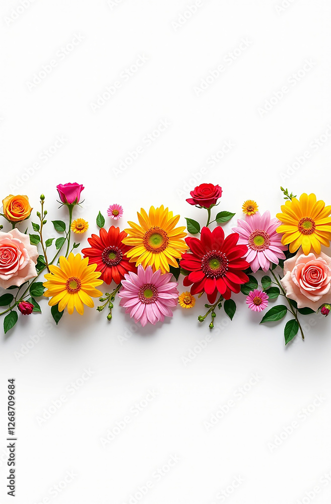 Obraz premium bouquet of colorful flowers