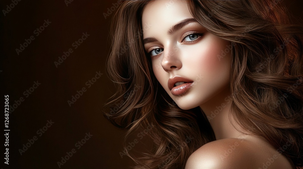 woman with long hair woman with long hair