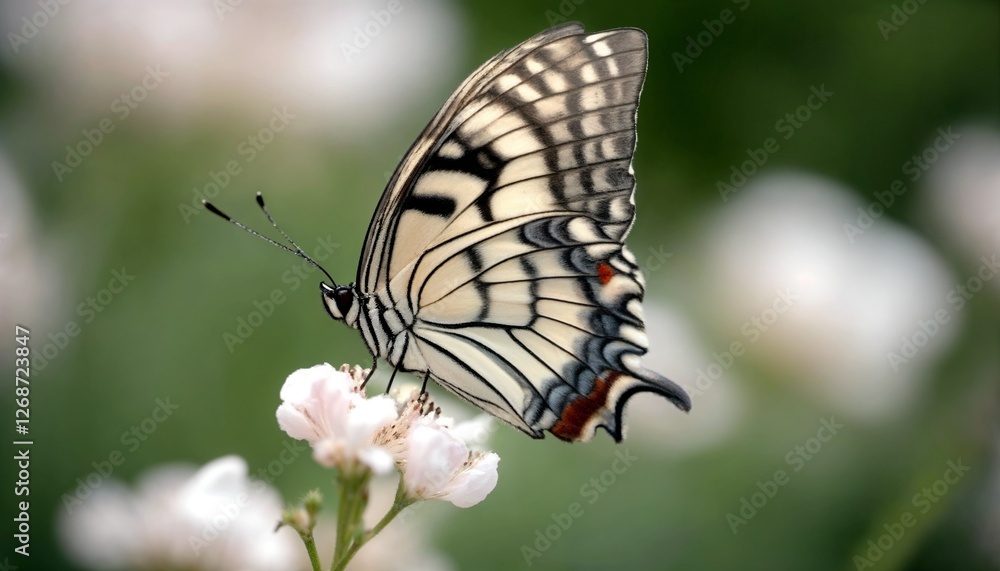 Obraz premium butterfly on a flower