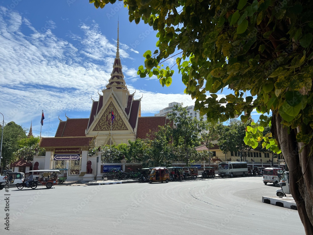 In the streets of Phnom Penh
