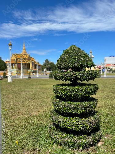 Obraz na płótnie Royal Palace of Cambodia w salonie