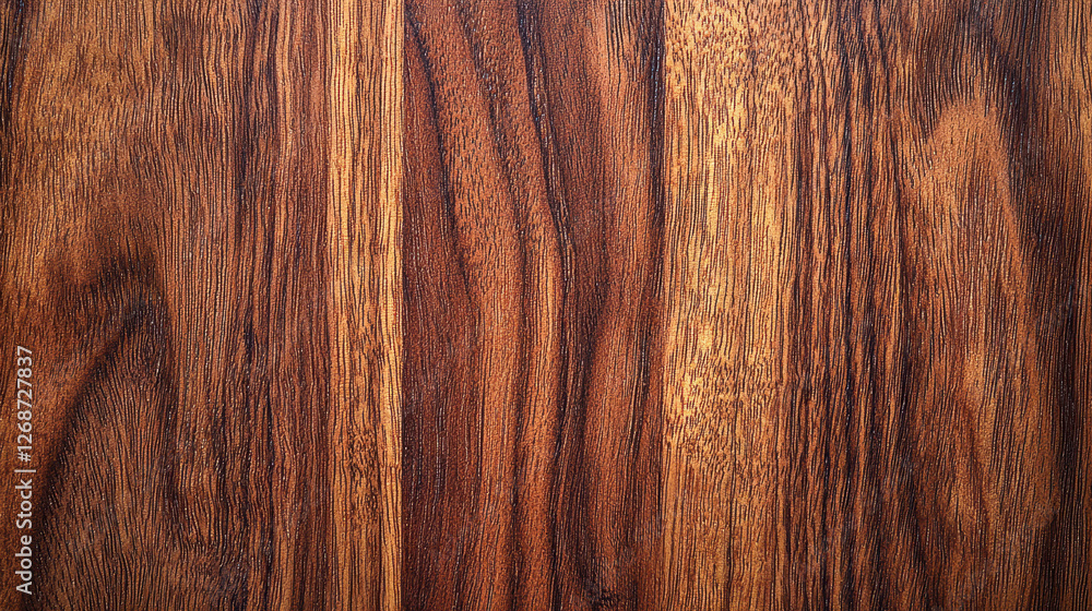 Obraz premium Close-up of intricate wooden texture showcasing rich brown hues and natural imperfections