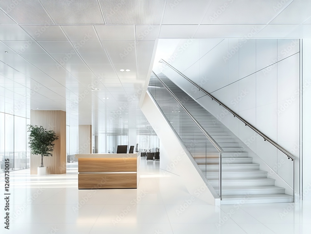 Fototapeta premium modern office corridor