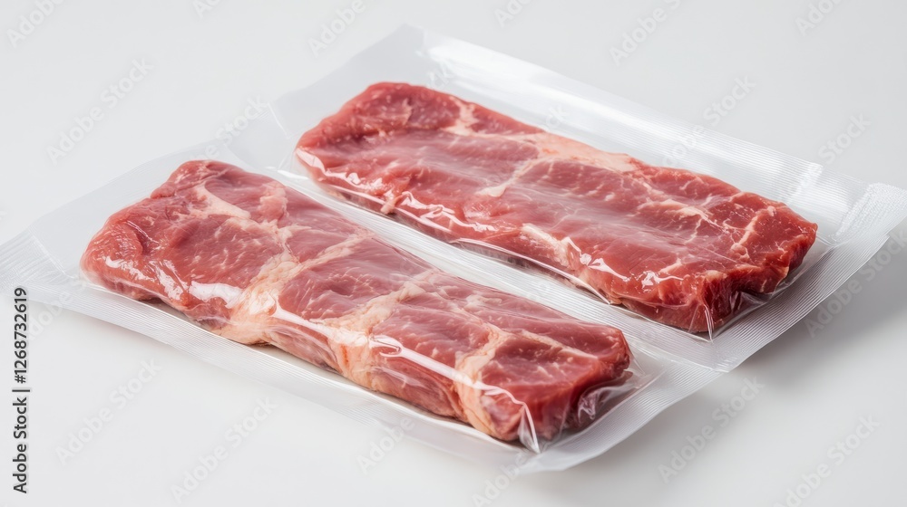Vacuum-Packed Steaks: Fresh And Ready. Vacuum-Packed Steaks: Fresh And Ready.
