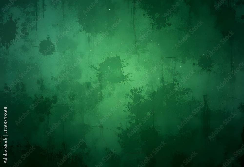 Obraz premium Abstract green grunge background