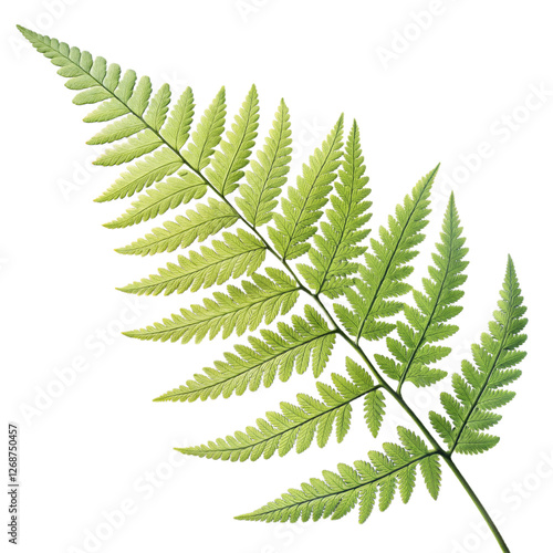 fern leaf isolated