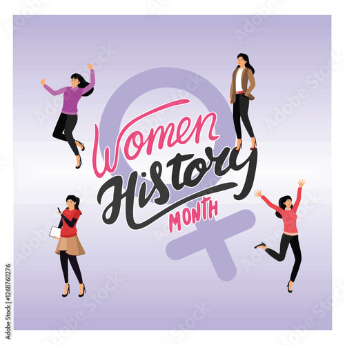 Celebrating Women’s History Month With Empowering Feminine and Themes.