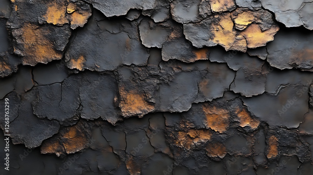 Abstract Dark Gray and Gold Textured Surface Abstract Dark Gray and Gold Textured Surface