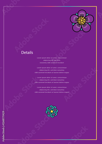 Beautiful wedding invitation cards
