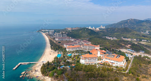 Beach and Seaside Resort Hotel, Bay of Huizhou, China photo