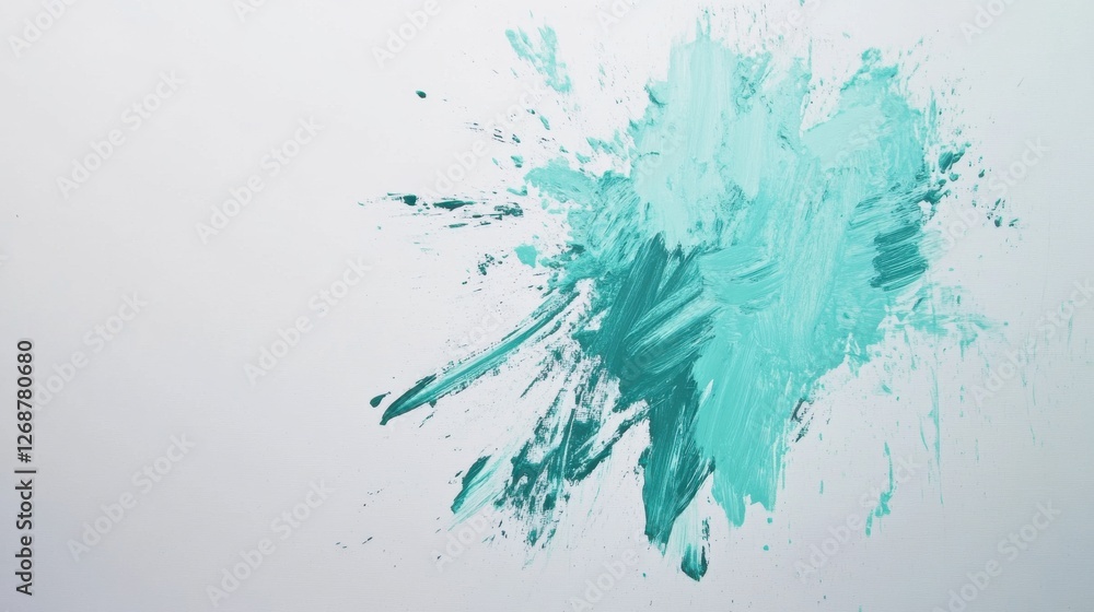 Naklejka premium Bold pencil marks create dynamic texture on abstract white background showcasing artistic expression in vibrant colors