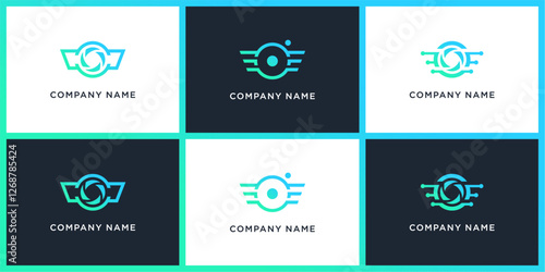 Set photography logo tech