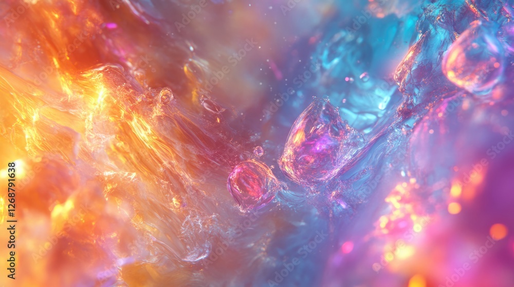 Abstract swirls of vibrant color, a mesmerizing blend of warm and cool tones, creating a dynamic and ethereal visual experience. Abstract swirls of vibrant color, a mesmerizing blend of warm and cool tones, creating a dynamic and ethereal visual experience.