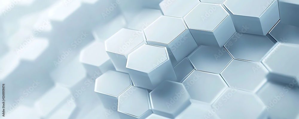 A close-up view of a modern, hexagonal pattern in a soft, pale blue hue. This abstract design evokes a sense of innovation and technology, perfect for backgrounds or digital art. A close-up view of a modern, hexagonal pattern in a soft, pale blue hue. This abstract design evokes a sense of innovation and technology, perfect for backgrounds or digital art.