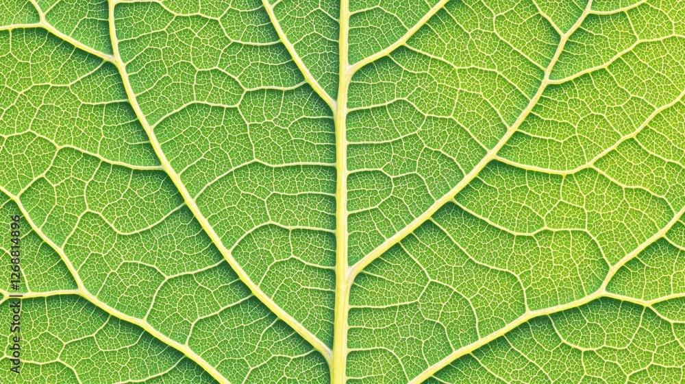 Detailed Green Leaf Texture Close up Detailed Green Leaf Texture Close up
