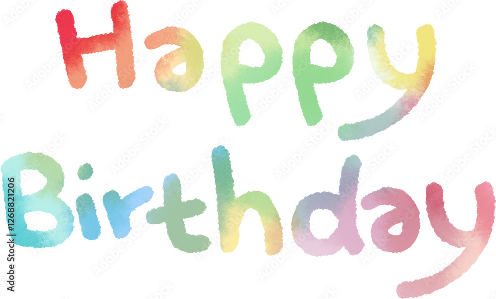 Colorful happy birthday Colorful happy birthday