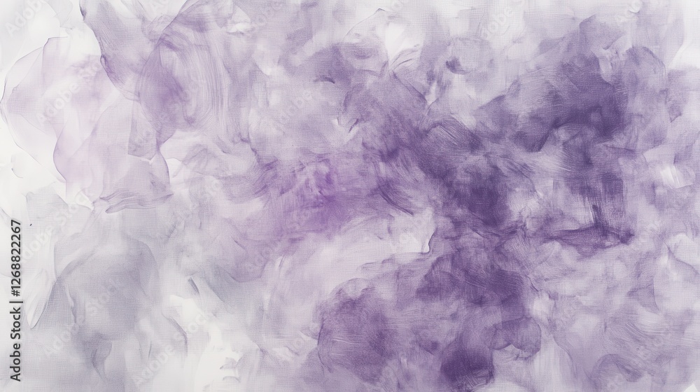 Obraz premium Abstract pencil strokes wash showcasing soft purple hues and gentle textures in a contemporary art style