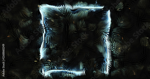 Colorful abstract texture created with Gradient flow and 3D structure imitate the movement of liquid or wind. Vibrant colors, volumetric waves and digital noise create a sense of depth and dynamics. I