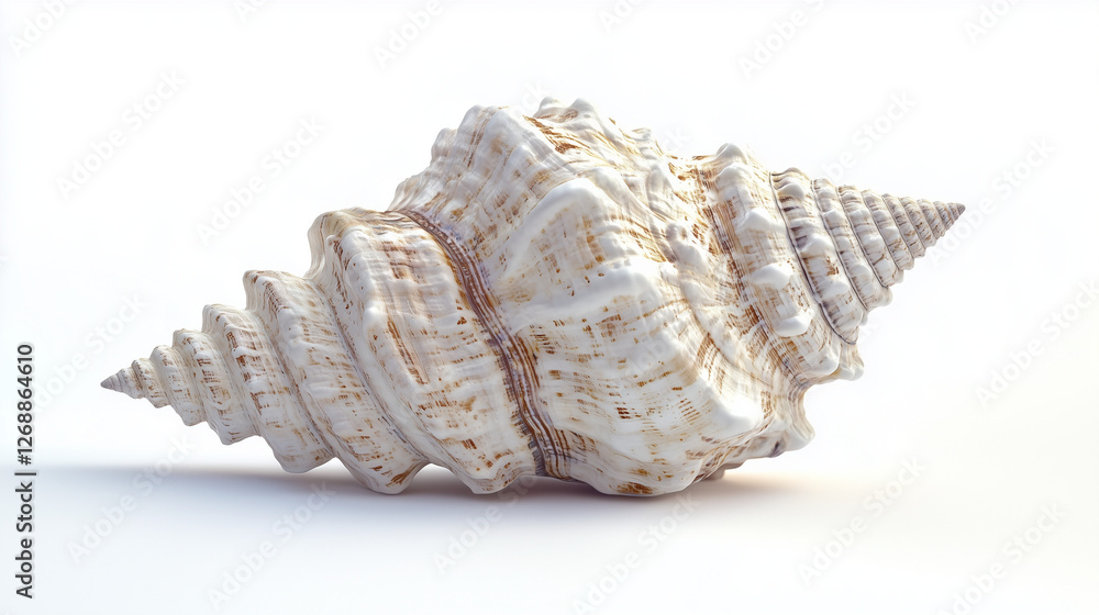 seashell isolated on white background seashell isolated on white background