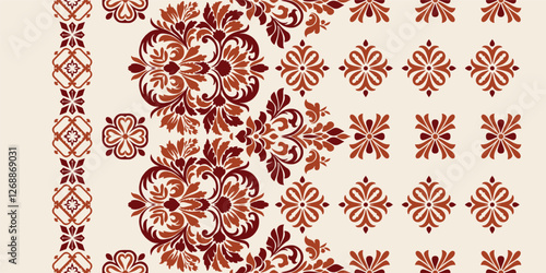  Ethnic Motifs Ikat floral paisley embroidery floral. ikat Saree Sarong oriental pattern traditional.Ikat embroidery style abstract embroidery design for texture,fabric,clothing,wrapping,decoration