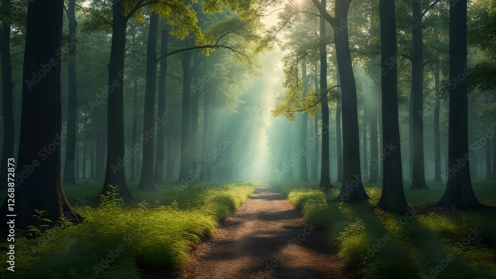 Fototapeta premium Forest Ecosystem and Biodiversity