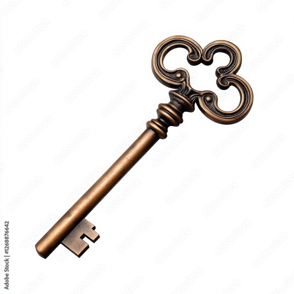 Intriguing Skeleton Key Mystery, an elaborate design featuring intricate details, evoking themes of exploration and hidden secrets.