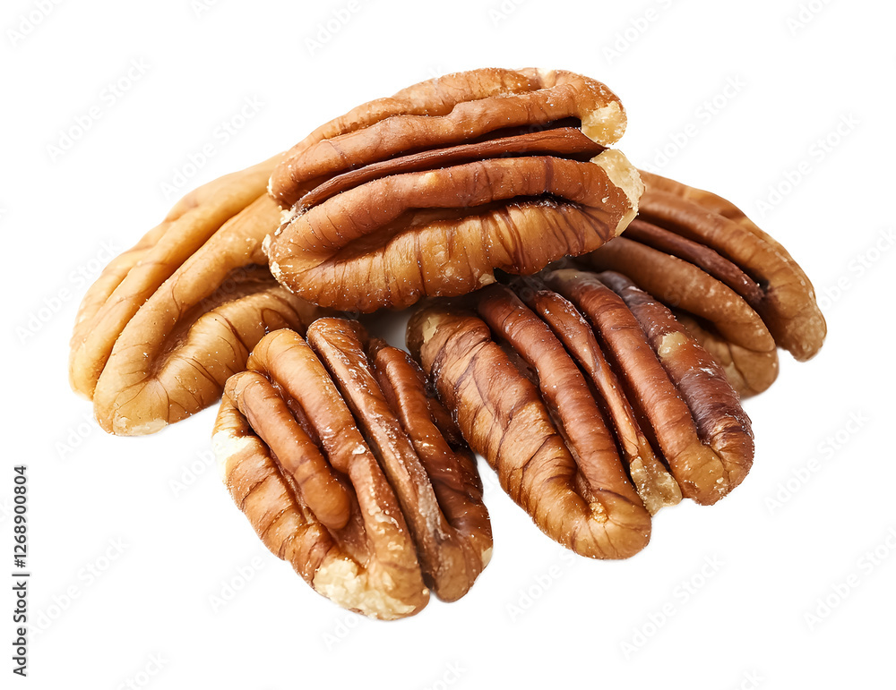 Maple pecan bliss on a transparent background. isolated background. Maple pecan bliss on a transparent background. isolated background.