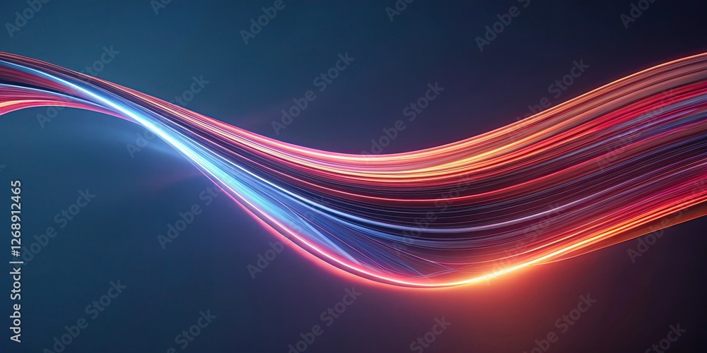 Abstract Light Wave Background Abstract Light Wave Background